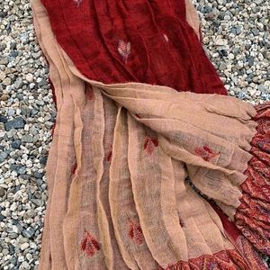 Beautiful boho scarf, reversible